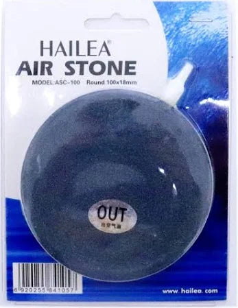 Round Flat Ceramic Airstone Air Diffusers Hailea 100mm 150mm 200mm