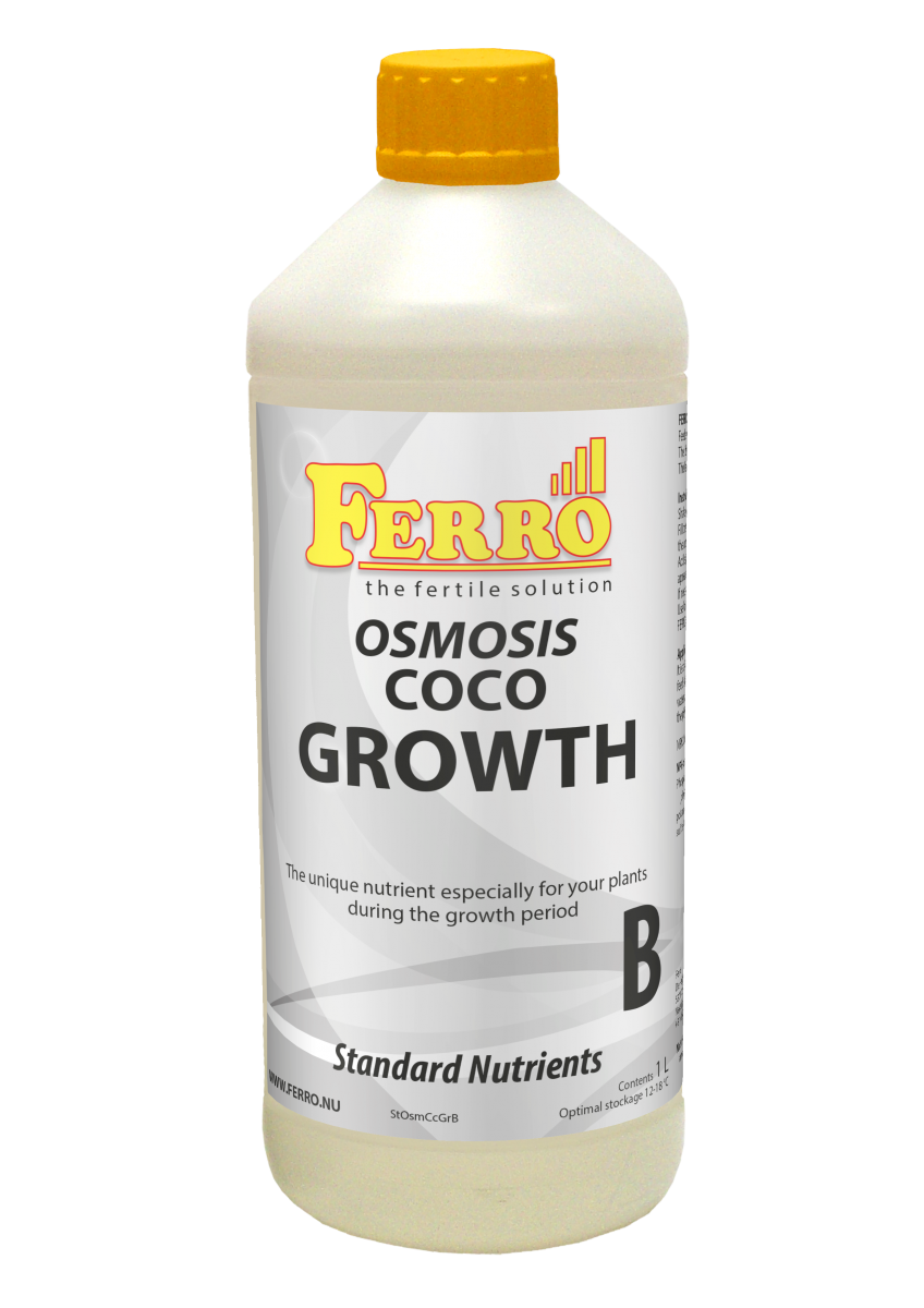 Osmosis Coco Grow A & B Nutrient Set Ferro Coco