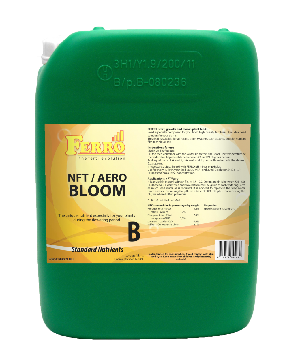 Bloom Nutrient A & B Set Ferro NFT / AERO