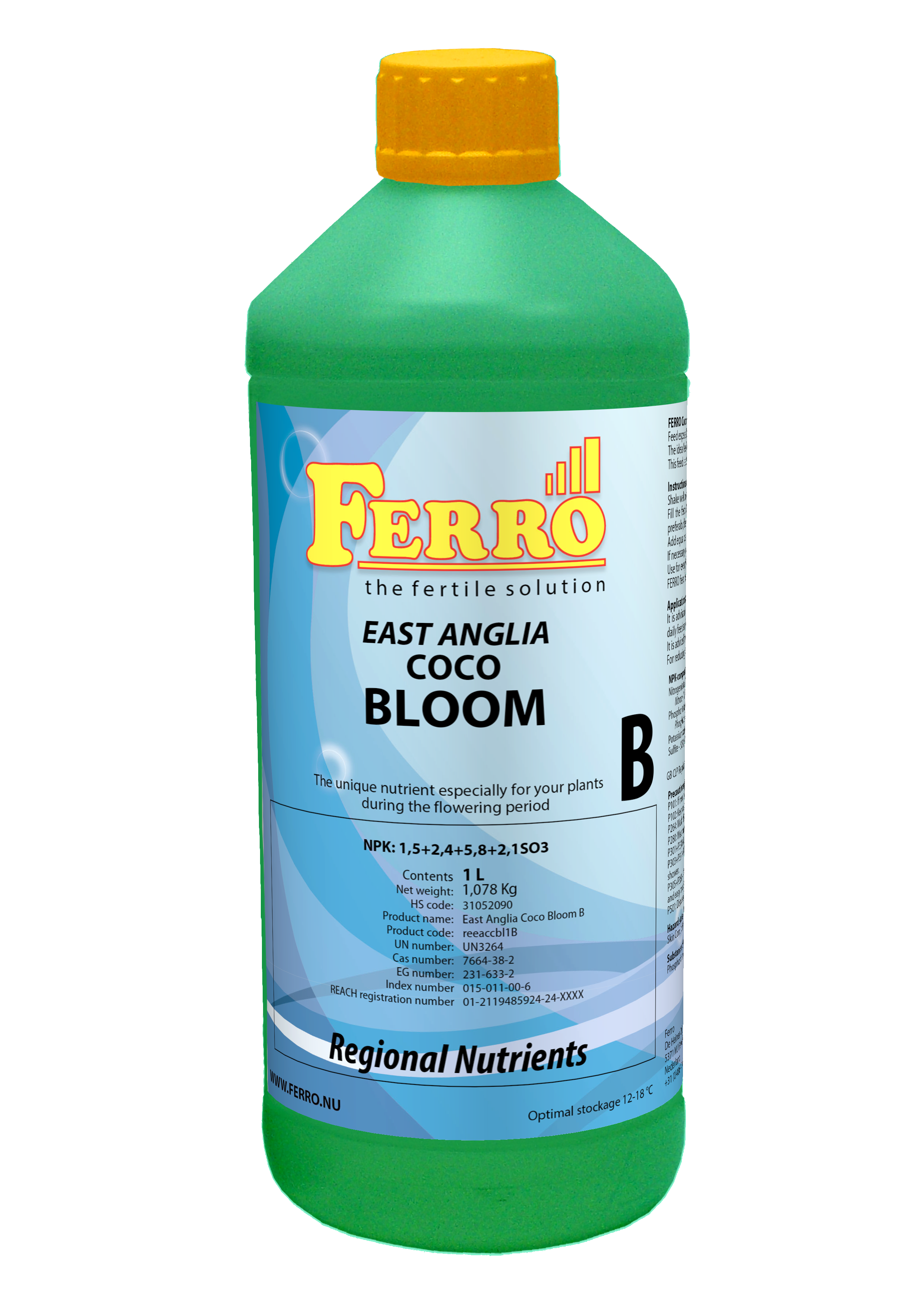 Ferro Coco Bloom A & B East Anglia Nutrient Set
