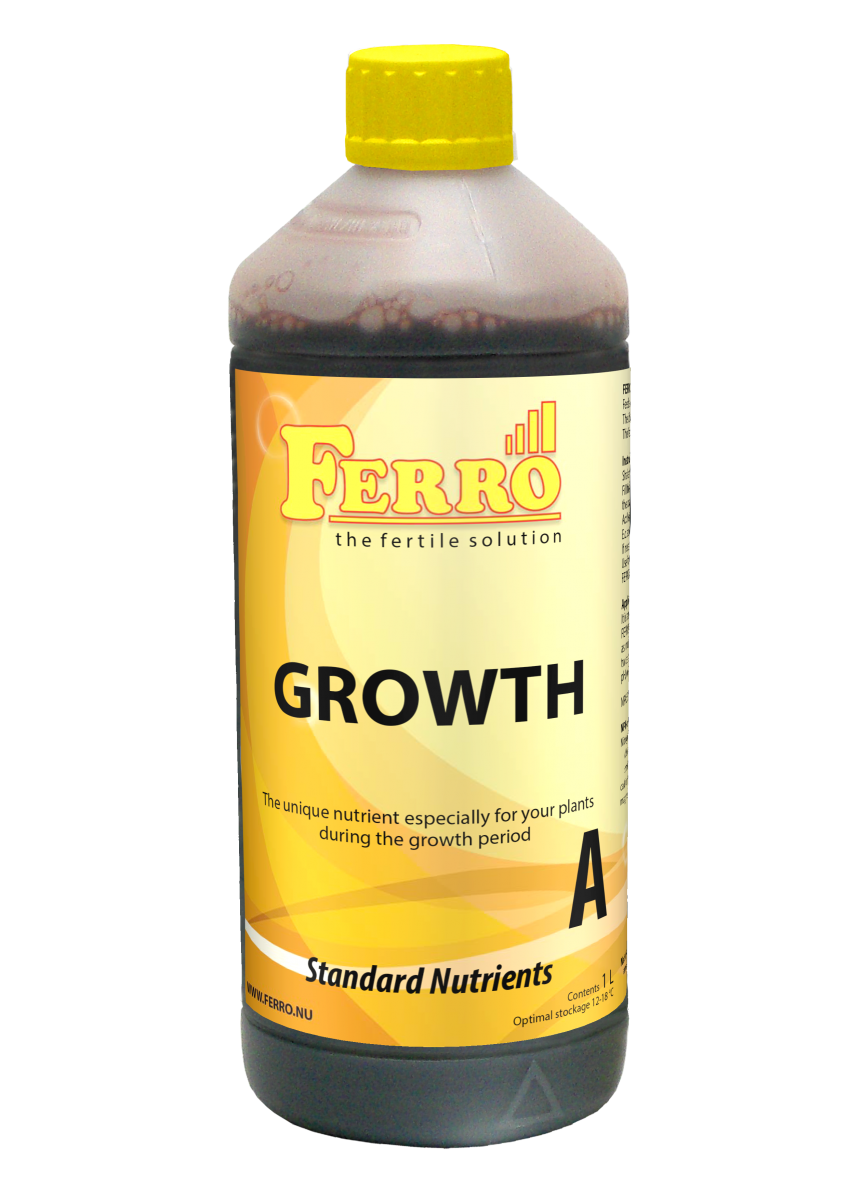 Grow Nutrient A & B Nutrient Set Soil / Pebbles Ferro