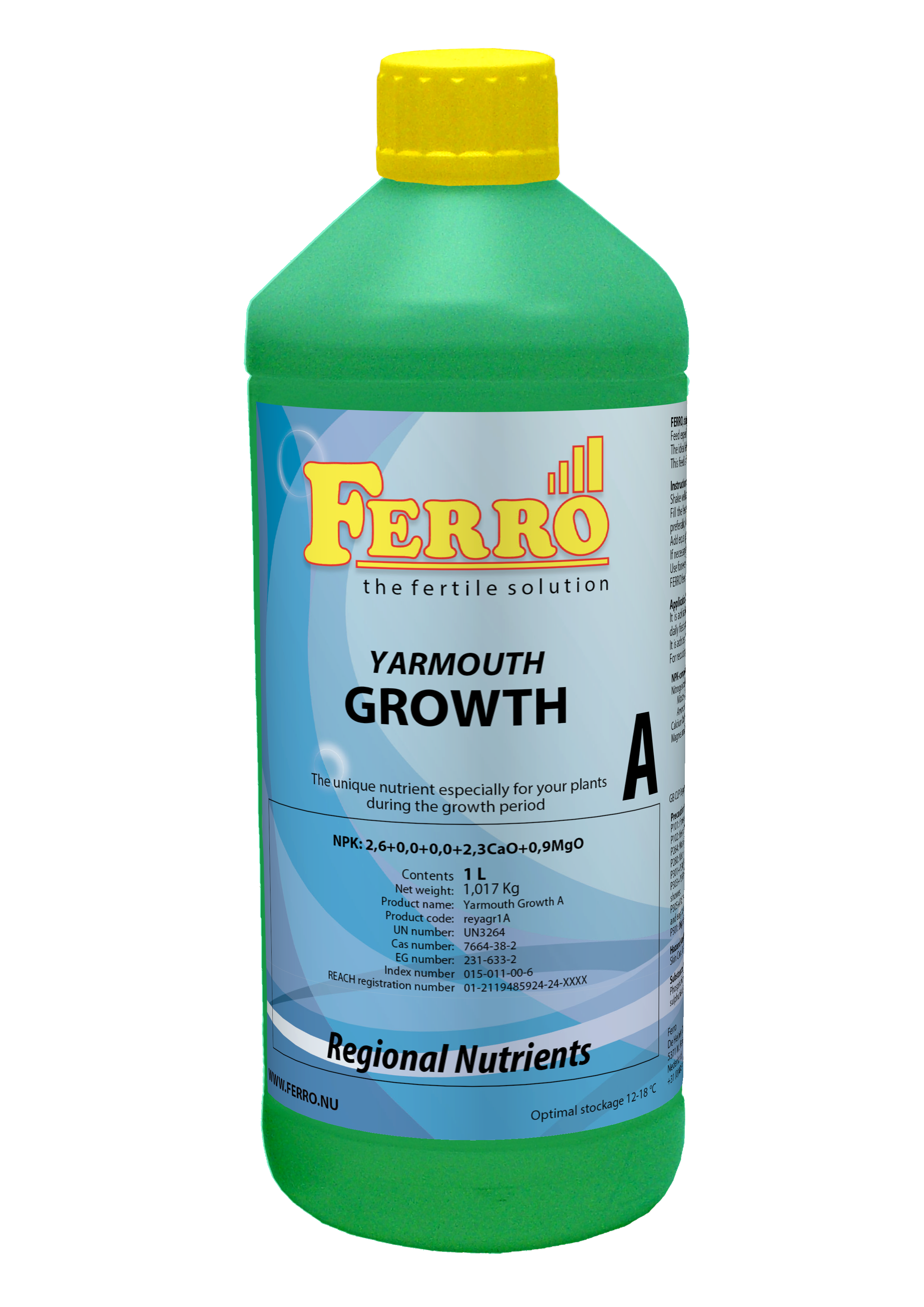 Ferro Grow Yarmouth A & B (Essex & Suffolk) Nutrient Set