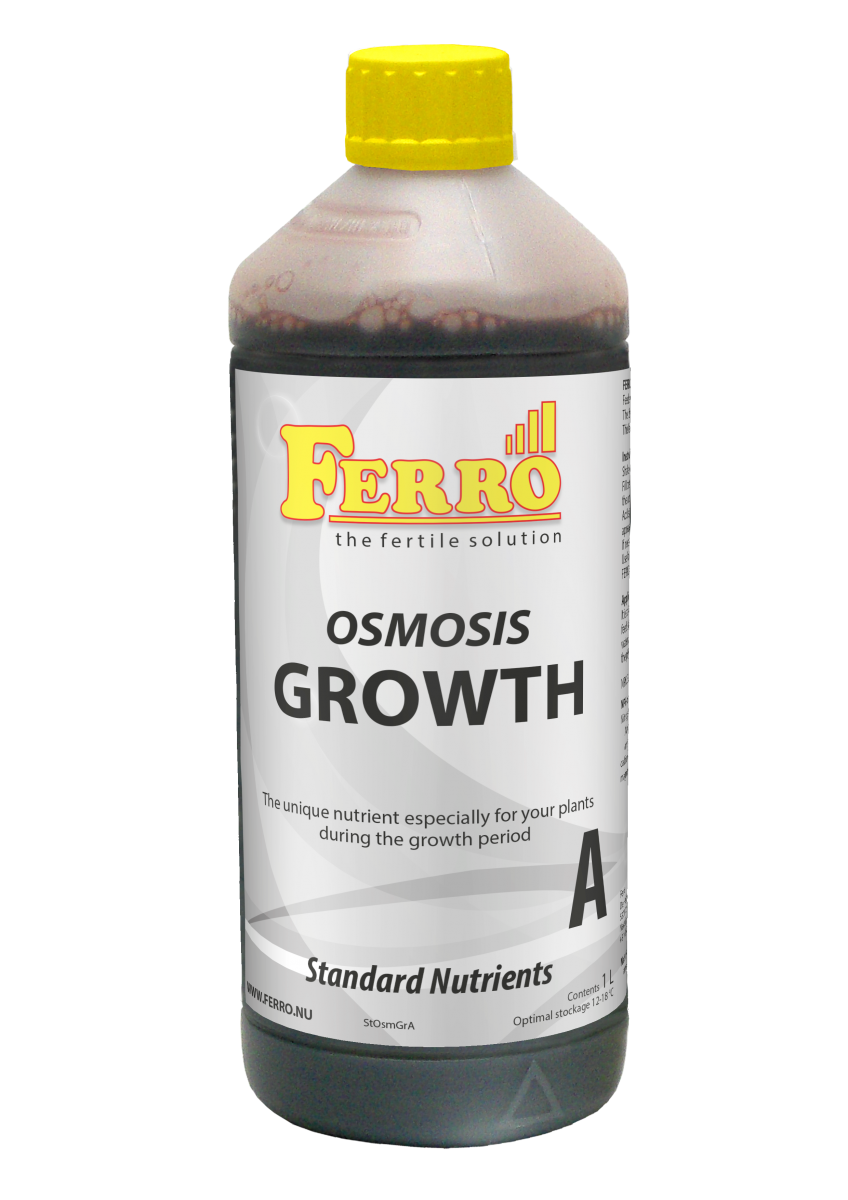 Osmosis Grow A & B Nutrient Set Ferro Soil / Hydro
