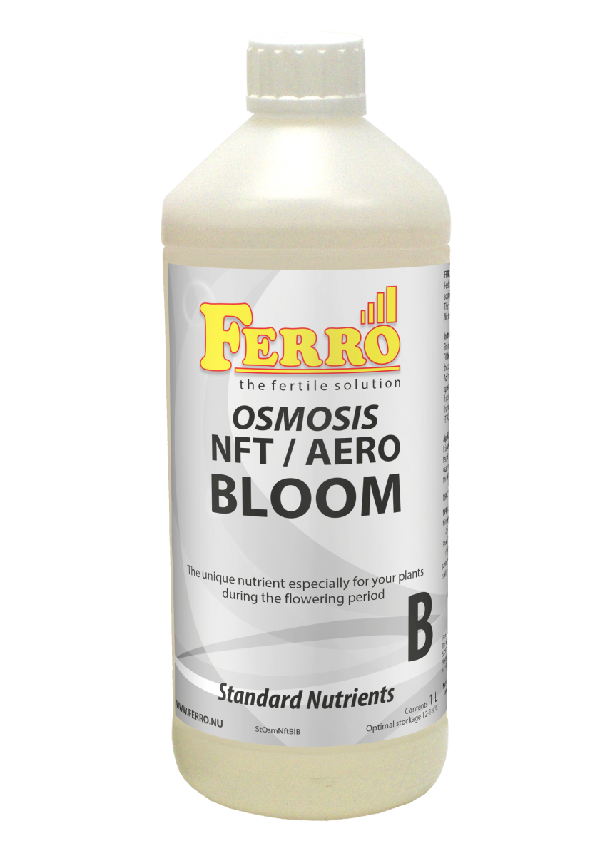 Osmosis Bloom A & B Nutrient Set Ferro NFT / Aeroponics