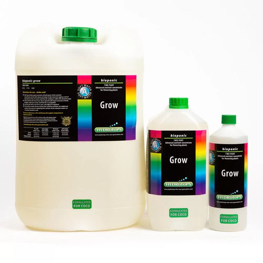 Bioponic Hydro Bloom A & B Nutrient Set HydroTops