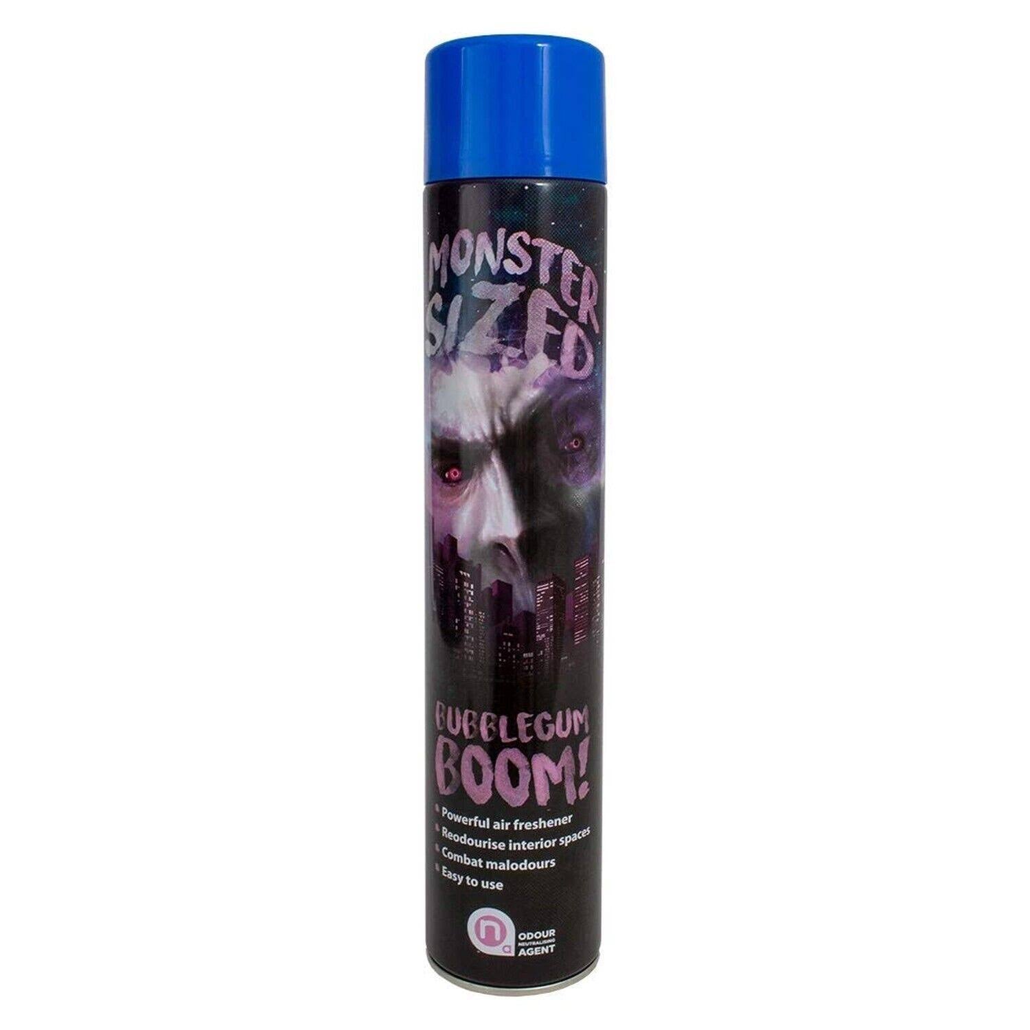 Monster Size Odour Neutralising Spray - Bubblegum or Cherry