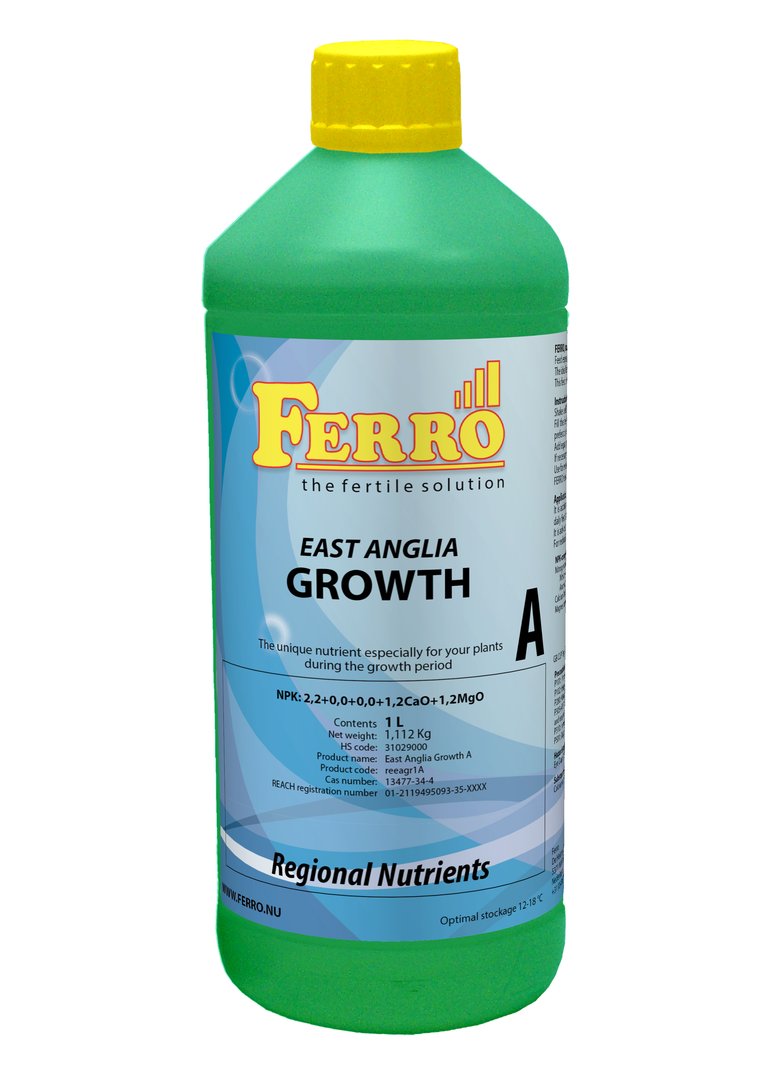 Ferro Grow East Anglia A&B Nutrient Set
