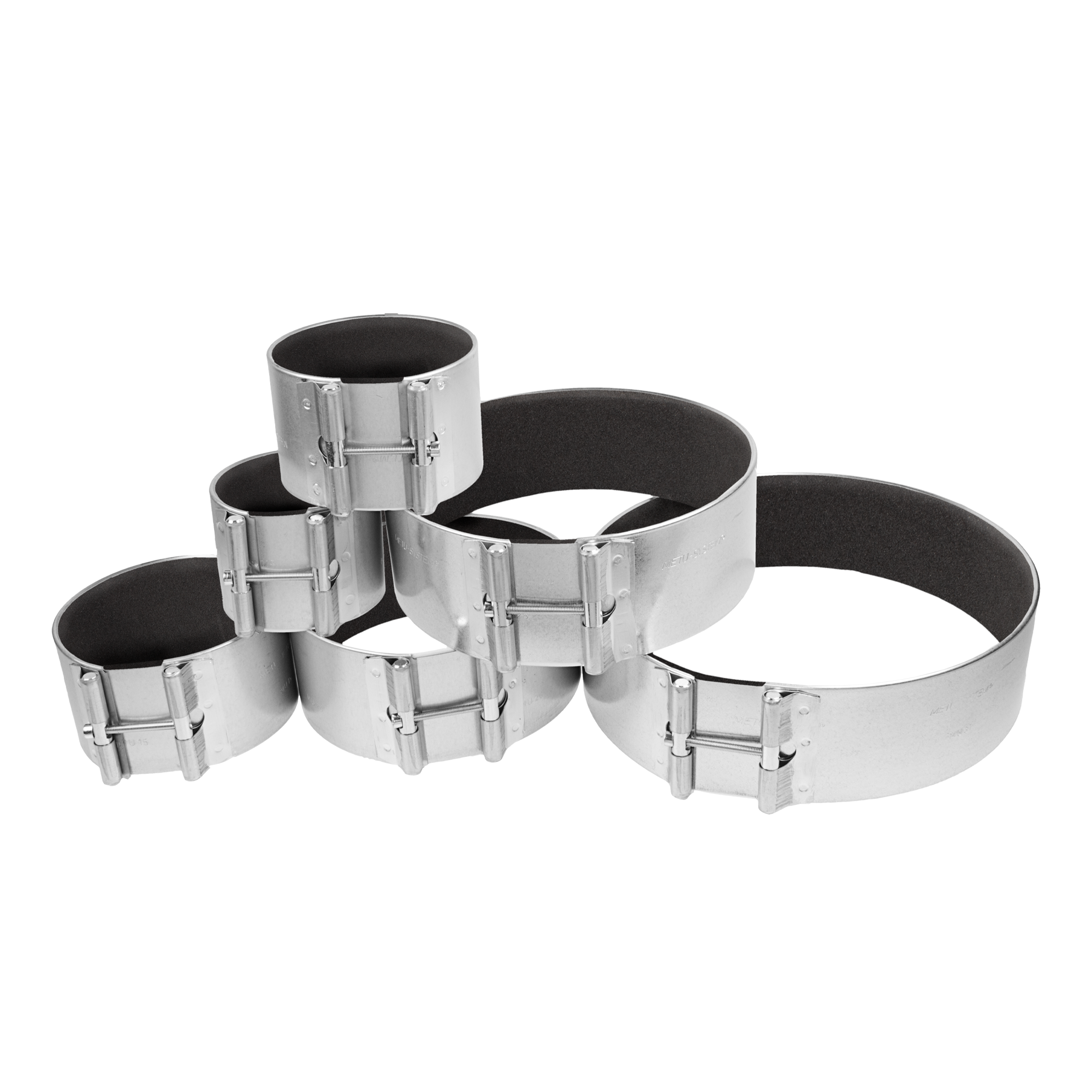 Metu Padded Clamps / Collars for Ducting