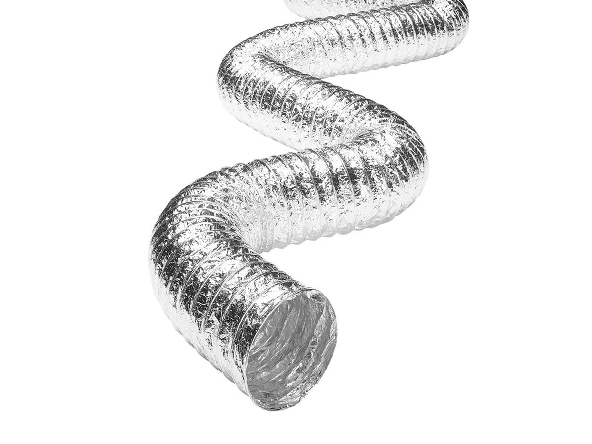 Aluminium Silver Flexible Ducting