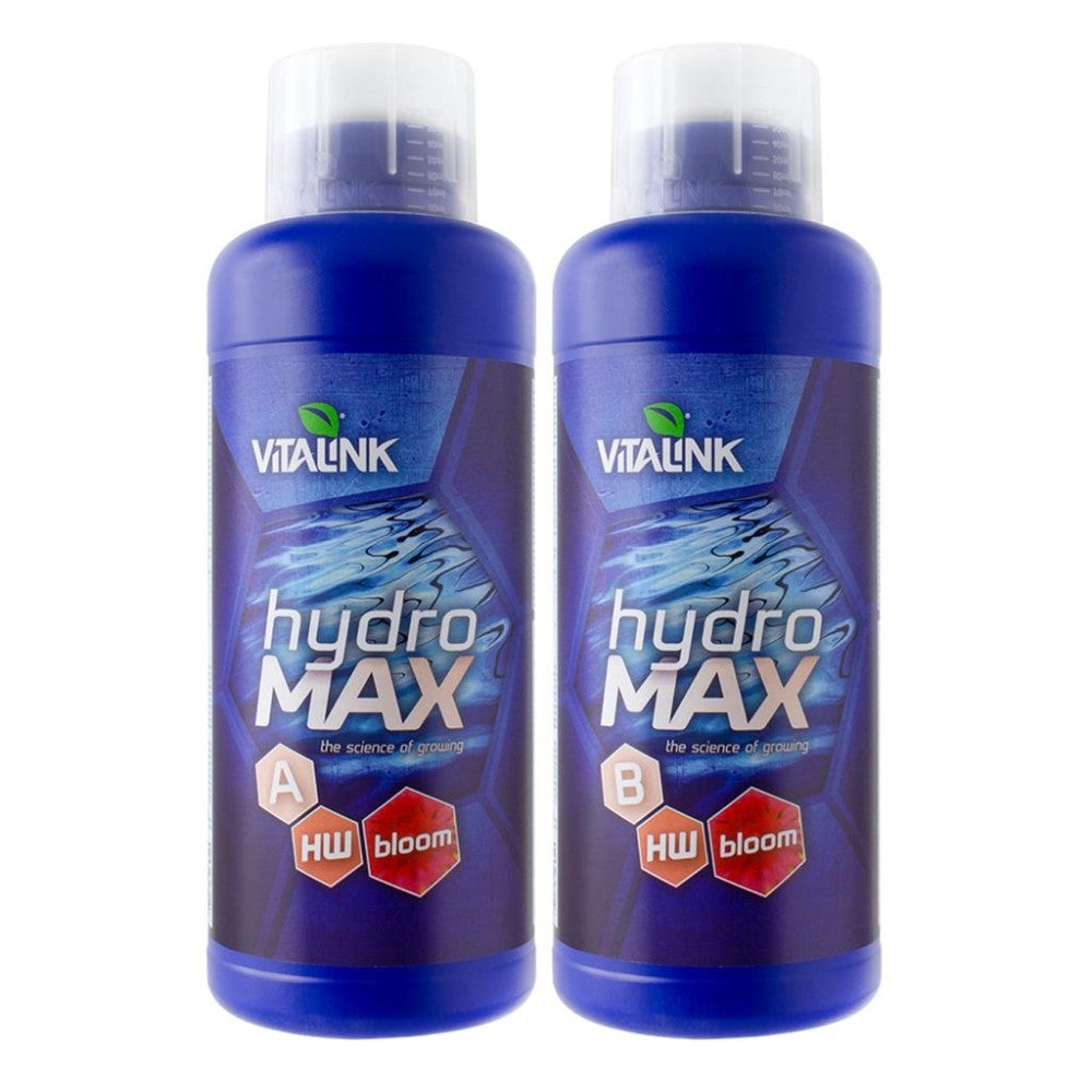 Hydro Max Bloom A & B Vitalink Nutrient Set